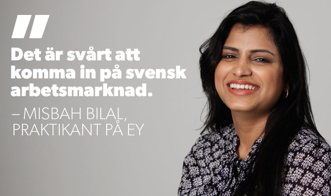 Misbah Bilal flyttade till Sverige från Pakistan 2014 för att bo här med sin man. 