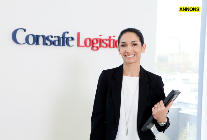 Azadeh Pourjanaki på Consafe Logistics är en av de som rekryterat från Academys klasser.
